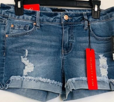 pacas de pantalones vaqueros cortos de mujer por mayoreo