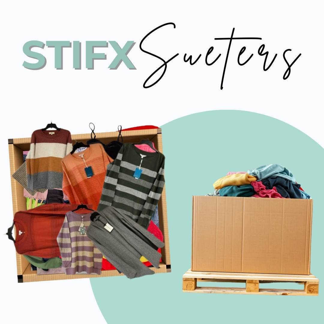 Suéteres Oversize StiFx con Manifiesto – Lote 414